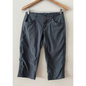 Kuhl Women's Trekr Kapri Pants Dark Gray Size 4